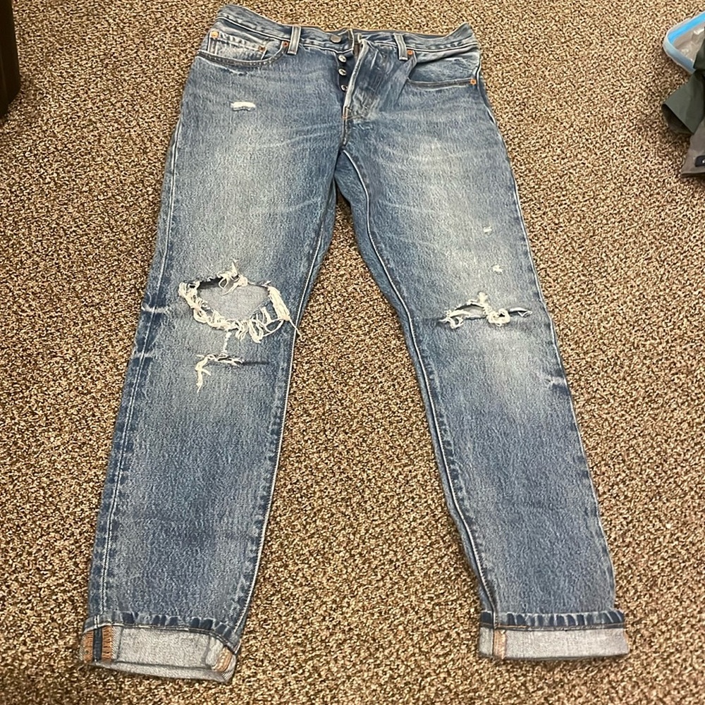 Levi 501 slim fit jeans